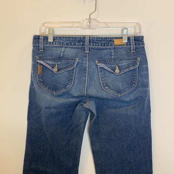 Paige denim jeans flare wide leg boot cut 28 (H) - Picture 5 of 5